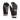 shred ski race protective gloves black rust